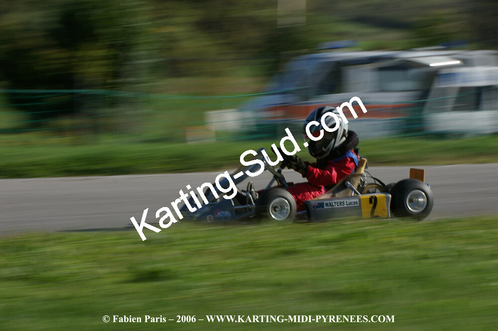 14/10/2006 : Trophée Vincent Sanchez photos du samedi par Fabien PARIS 2006 — karting