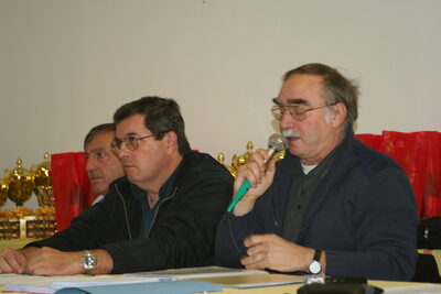 Daniel ALESSI, Jean-Claude SANCHEZ — 03/12/2006 : Assemblée Générale de la CRK Midi-Pyrénées et remise de prix à Lavelanet (Photos Stéphane Agnus) 2006 — karting
