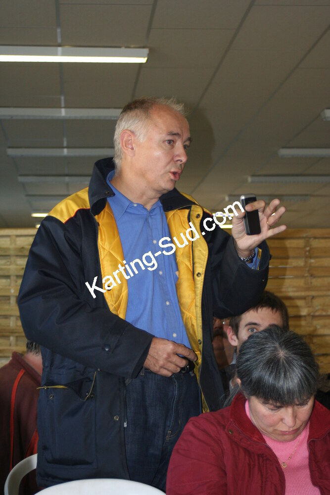 Bruno SPITZ — 03/12/2006 : Assemblée Générale de la CRK Midi-Pyrénées et remise de prix à Lavelanet (Photos Stéphane Agnus) 2006 — karting