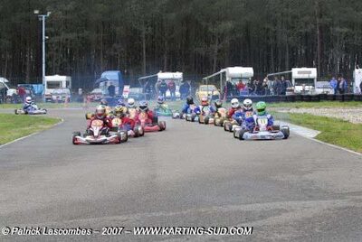 01/04/2007 : Magescq – Championnat Régional Aquitaine (Photos Patrick Lascombes) 2007 — karting