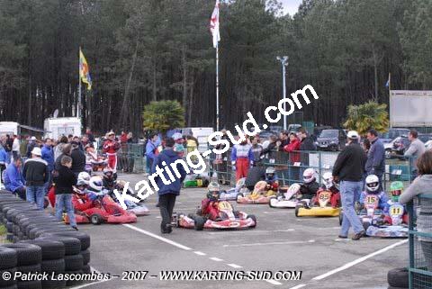 01/04/2007 : Magescq – Championnat Régional Aquitaine (Photos Patrick Lascombes) 2007 — karting