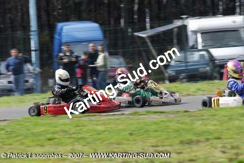 01/04/2007 : Magescq – Championnat Régional Aquitaine (Photos Patrick Lascombes) 2007 — karting