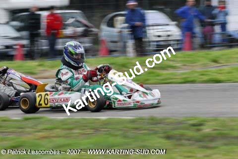 01/04/2007 : Magescq – Championnat Régional Aquitaine (Photos Patrick Lascombes) 2007 — karting