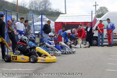 14/15 avril 2007 : Trophée Bruno Garcia Layrac (Photos Patrick Lascombes) 2007 — karting