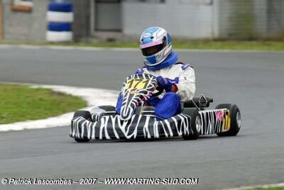Gregory CAZAJOUS — 14/15 avril 2007 : Trophée Bruno Garcia Layrac (Photos Patrick Lascombes) 2007 — karting