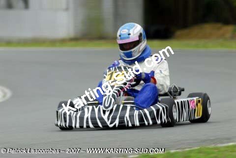 Gregory CAZAJOUS — 14/15 avril 2007 : Trophée Bruno Garcia Layrac (Photos Patrick Lascombes) 2007 — karting