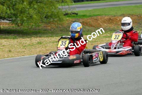 14/15 avril 2007 : Trophée Bruno Garcia Layrac (Photos Patrick Lascombes) 2007 — karting