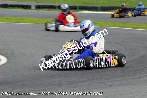 Gregory CAZAJOUS — 14/15 avril 2007 : Trophée Bruno Garcia Layrac (Photos Patrick Lascombes) 2007 — karting