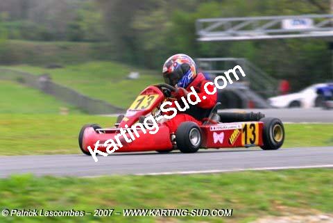 14/15 avril 2007 : Trophée Bruno Garcia Layrac (Photos Patrick Lascombes) 2007 — karting
