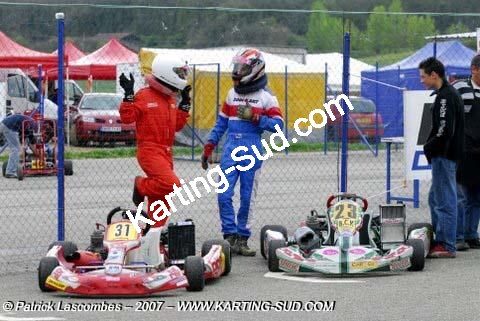 14/15 avril 2007 : Trophée Bruno Garcia Layrac (Photos Patrick Lascombes) 2007 — karting