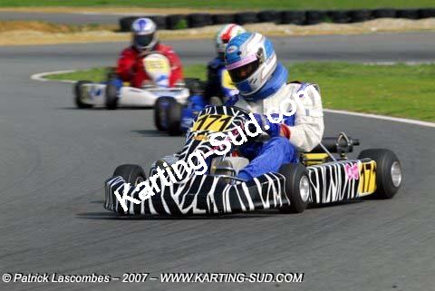 Gregory CAZAJOUS — 14/15 avril 2007 : Trophée Bruno Garcia Layrac (Photos Patrick Lascombes) 2007 — karting