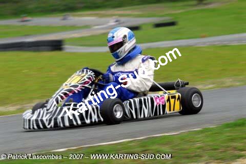 Gregory CAZAJOUS — 14/15 avril 2007 : Trophée Bruno Garcia Layrac (Photos Patrick Lascombes) 2007 — karting