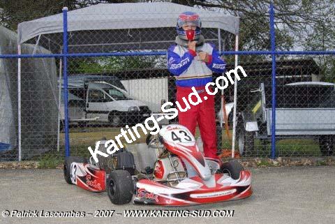 14/15 avril 2007 : Trophée Bruno Garcia Layrac (Photos Patrick Lascombes) 2007 — karting