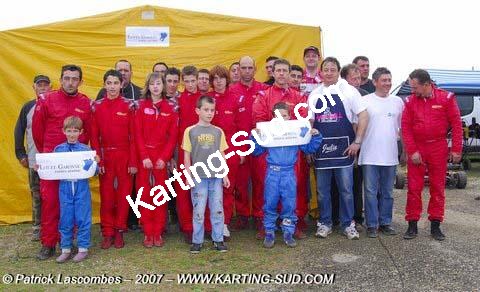 14/15 avril 2007 : Trophée Bruno Garcia Layrac (Photos Patrick Lascombes) 2007 — karting