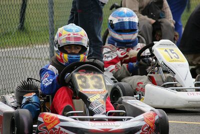Andréa SUAU — 28/29 avril 2007 : 3ème Manche Championnat Régional Midi-Pyrénées – Muret (Photos Paul Nephtali) 2007 — karting