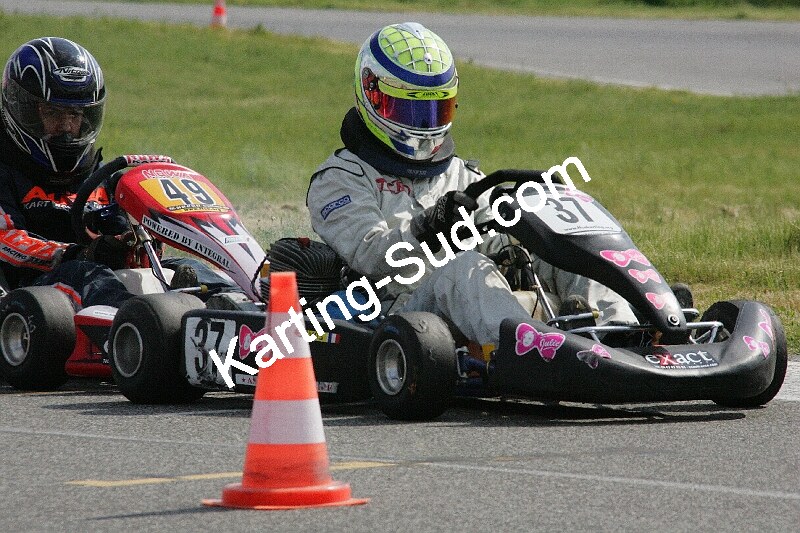 Alexis ZERVOS — 28/29 avril 2007 : 3ème Manche Championnat Régional Midi-Pyrénées – Muret (Photos Paul Nephtali) 2007 — karting