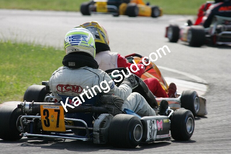 Alexis ZERVOS — 28/29 avril 2007 : 3ème Manche Championnat Régional Midi-Pyrénées – Muret (Photos Paul Nephtali) 2007 — karting