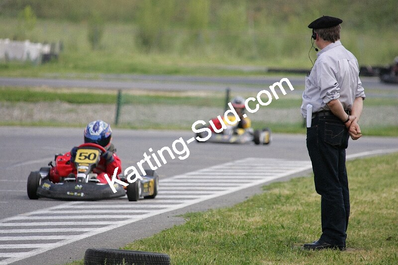 Jean-Claude SANCHEZ — 28/29 avril 2007 : 3ème Manche Championnat Régional Midi-Pyrénées – Muret (Photos Paul Nephtali) 2007 — karting