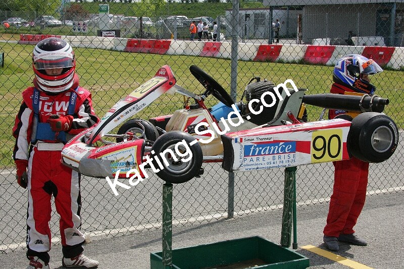 28/29 avril 2007 : 3ème Manche Championnat Régional Midi-Pyrénées – Muret (Photos Paul Nephtali) 2007 — karting