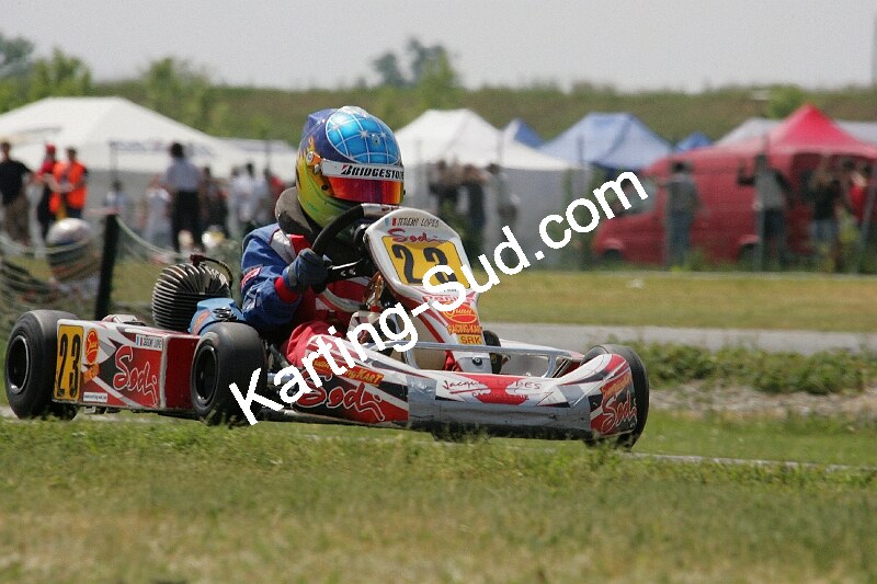 Jérémy LOPES — 28/29 avril 2007 : 3ème Manche Championnat Régional Midi-Pyrénées – Muret (Photos Paul Nephtali) 2007 — karting