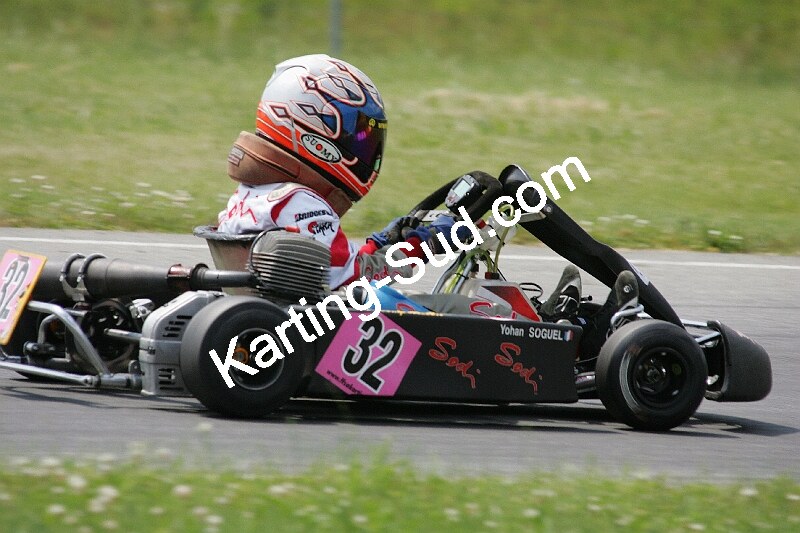 Yohan SOGUEL — 28/29 avril 2007 : 3ème Manche Championnat Régional Midi-Pyrénées – Muret (Photos Paul Nephtali) 2007 — karting