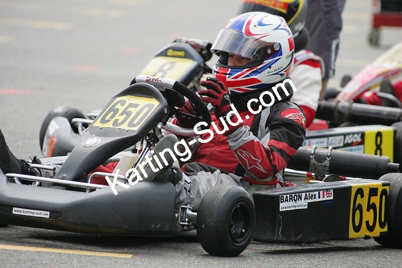 Alex BARON — 28/29 avril 2007 : 3ème Manche Championnat Régional Midi-Pyrénées – Muret (Photos Paul Nephtali) 2007 — karting