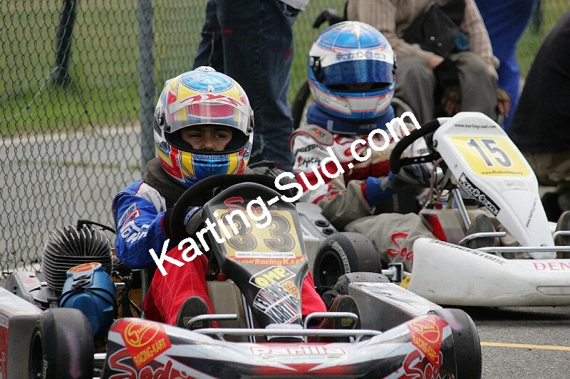 Andréa SUAU — 28/29 avril 2007 : 3ème Manche Championnat Régional Midi-Pyrénées – Muret (Photos Paul Nephtali) 2007 — karting