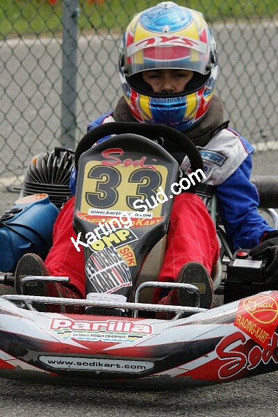 Andréa SUAU — 28/29 avril 2007 : 3ème Manche Championnat Régional Midi-Pyrénées – Muret (Photos Paul Nephtali) 2007 — karting