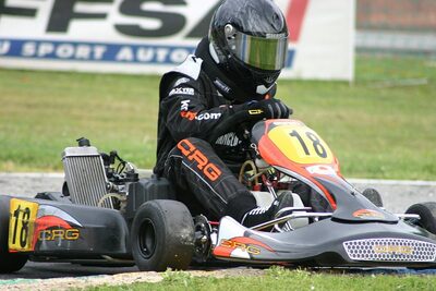 13/05/2007 : 1ère manche du challenge des circuits – 2ème manche du Trophée Vincent Sanchez – 3ème manche du Championnat Régional Languedoc – Lavelanet (Photos Patrice Bompas) 2007 — karting