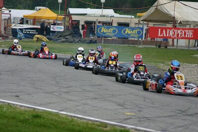 13/05/2007 : 1ère manche du challenge des circuits – 2ème manche du Trophée Vincent Sanchez – 3ème manche du Championnat Régional Languedoc – Lavelanet (Photos Patrice Bompas) 2007 — karting