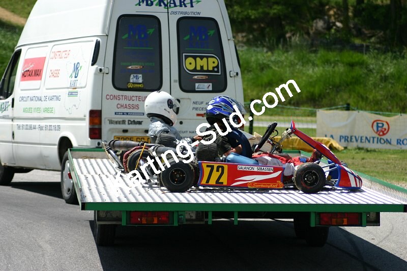 13/05/2007 : 1ère manche du challenge des circuits – 2ème manche du Trophée Vincent Sanchez – 3ème manche du Championnat Régional Languedoc – Lavelanet (Photos Patrice Bompas) 2007 — karting