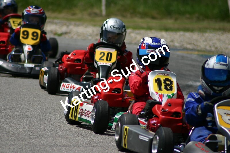 13/05/2007 : 1ère manche du challenge des circuits – 2ème manche du Trophée Vincent Sanchez – 3ème manche du Championnat Régional Languedoc – Lavelanet (Photos Patrice Bompas) 2007 — karting