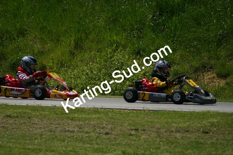 13/05/2007 : 1ère manche du challenge des circuits – 2ème manche du Trophée Vincent Sanchez – 3ème manche du Championnat Régional Languedoc – Lavelanet (Photos Patrice Bompas) 2007 — karting