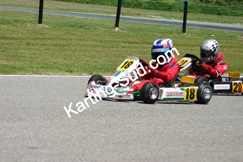 13/05/2007 : 1ère manche du challenge des circuits – 2ème manche du Trophée Vincent Sanchez – 3ème manche du Championnat Régional Languedoc – Lavelanet (Photos Patrice Bompas) 2007 — karting