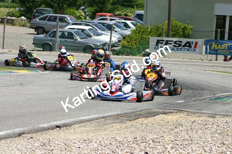 13/05/2007 : 1ère manche du challenge des circuits – 2ème manche du Trophée Vincent Sanchez – 3ème manche du Championnat Régional Languedoc – Lavelanet (Photos Patrice Bompas) 2007 — karting