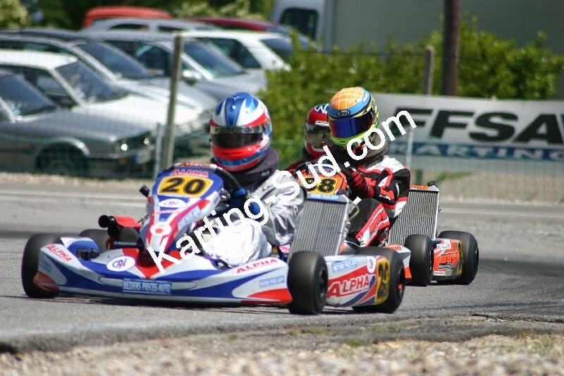13/05/2007 : 1ère manche du challenge des circuits – 2ème manche du Trophée Vincent Sanchez – 3ème manche du Championnat Régional Languedoc – Lavelanet (Photos Patrice Bompas) 2007 — karting