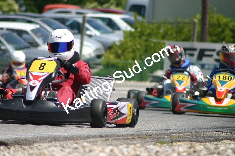 13/05/2007 : 1ère manche du challenge des circuits – 2ème manche du Trophée Vincent Sanchez – 3ème manche du Championnat Régional Languedoc – Lavelanet (Photos Patrice Bompas) 2007 — karting