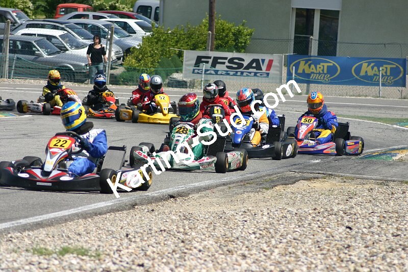 13/05/2007 : 1ère manche du challenge des circuits – 2ème manche du Trophée Vincent Sanchez – 3ème manche du Championnat Régional Languedoc – Lavelanet (Photos Patrice Bompas) 2007 — karting