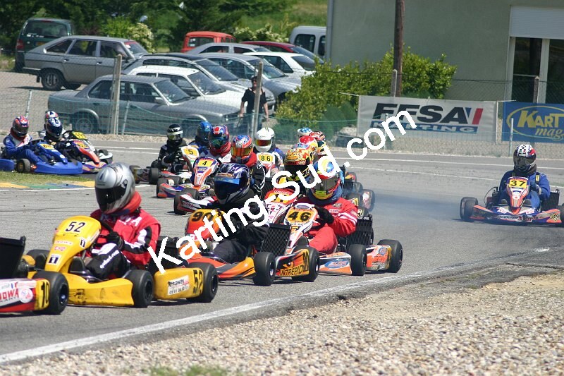 13/05/2007 : 1ère manche du challenge des circuits – 2ème manche du Trophée Vincent Sanchez – 3ème manche du Championnat Régional Languedoc – Lavelanet (Photos Patrice Bompas) 2007 — karting