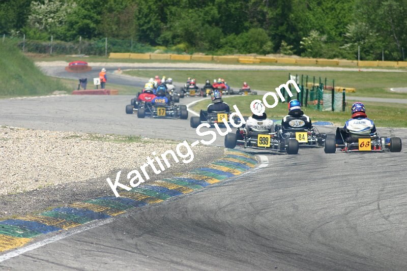 13/05/2007 : 1ère manche du challenge des circuits – 2ème manche du Trophée Vincent Sanchez – 3ème manche du Championnat Régional Languedoc – Lavelanet (Photos Patrice Bompas) 2007 — karting