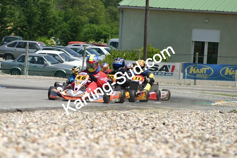 13/05/2007 : 1ère manche du challenge des circuits – 2ème manche du Trophée Vincent Sanchez – 3ème manche du Championnat Régional Languedoc – Lavelanet (Photos Patrice Bompas) 2007 — karting