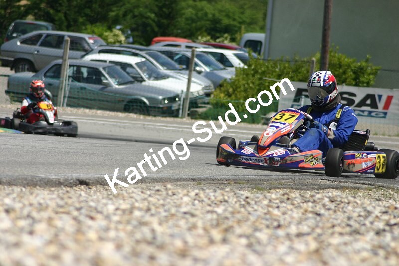 13/05/2007 : 1ère manche du challenge des circuits – 2ème manche du Trophée Vincent Sanchez – 3ème manche du Championnat Régional Languedoc – Lavelanet (Photos Patrice Bompas) 2007 — karting
