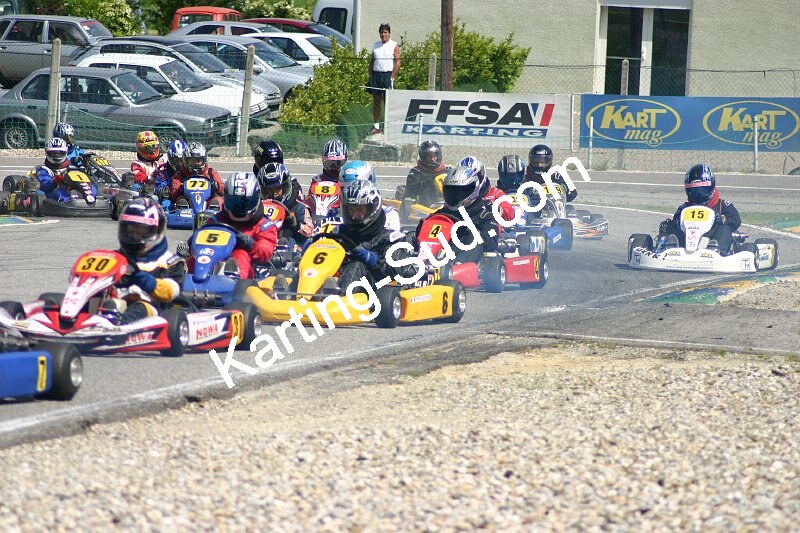 13/05/2007 : 1ère manche du challenge des circuits – 2ème manche du Trophée Vincent Sanchez – 3ème manche du Championnat Régional Languedoc – Lavelanet (Photos Patrice Bompas) 2007 — karting