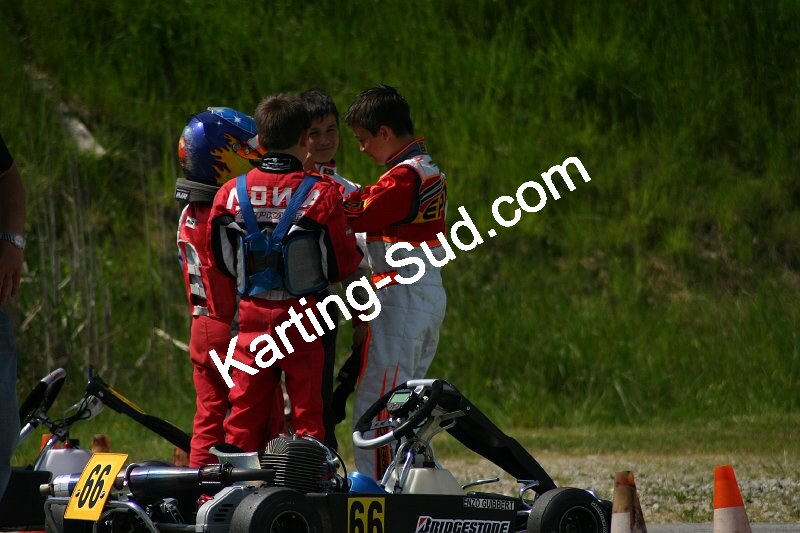 13/05/2007 : 1ère manche du challenge des circuits – 2ème manche du Trophée Vincent Sanchez – 3ème manche du Championnat Régional Languedoc – Lavelanet (Photos Patrice Bompas) 2007 — karting
