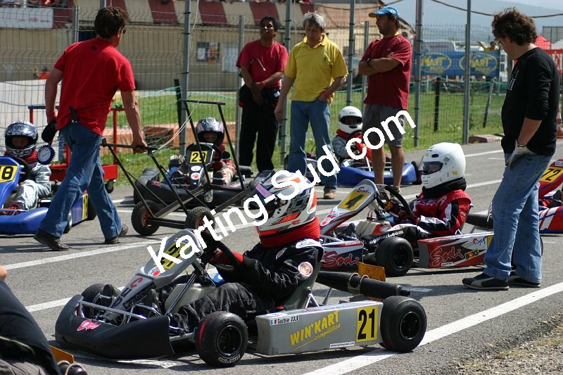 13/05/2007 : 1ère manche du challenge des circuits – 2ème manche du Trophée Vincent Sanchez – 3ème manche du Championnat Régional Languedoc – Lavelanet (Photos Patrice Bompas) 2007 — karting