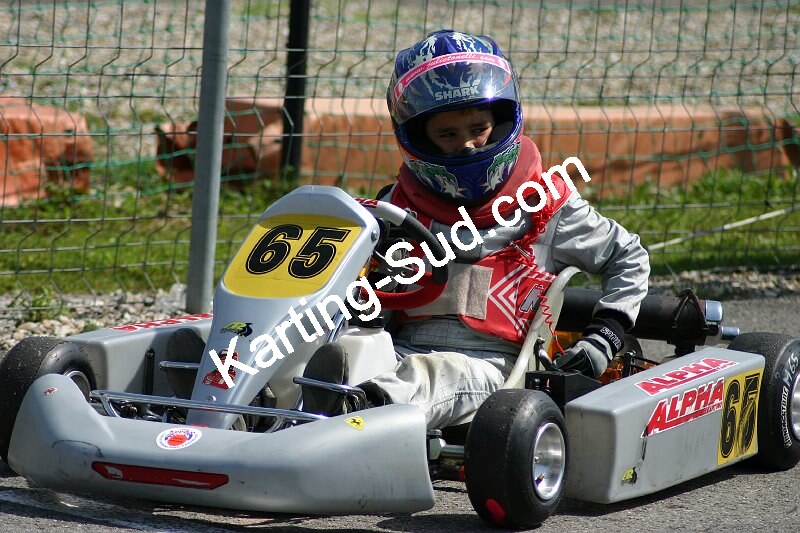 13/05/2007 : 1ère manche du challenge des circuits – 2ème manche du Trophée Vincent Sanchez – 3ème manche du Championnat Régional Languedoc – Lavelanet (Photos Patrice Bompas) 2007 — karting