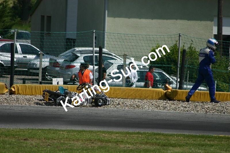 13/05/2007 : 1ère manche du challenge des circuits – 2ème manche du Trophée Vincent Sanchez – 3ème manche du Championnat Régional Languedoc – Lavelanet (Photos Patrice Bompas) 2007 — karting