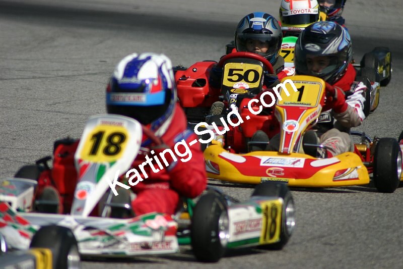 13/05/2007 : 1ère manche du challenge des circuits – 2ème manche du Trophée Vincent Sanchez – 3ème manche du Championnat Régional Languedoc – Lavelanet (Photos Patrice Bompas) 2007 — karting