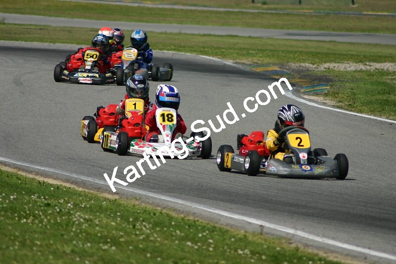 13/05/2007 : 1ère manche du challenge des circuits – 2ème manche du Trophée Vincent Sanchez – 3ème manche du Championnat Régional Languedoc – Lavelanet (Photos Patrice Bompas) 2007 — karting