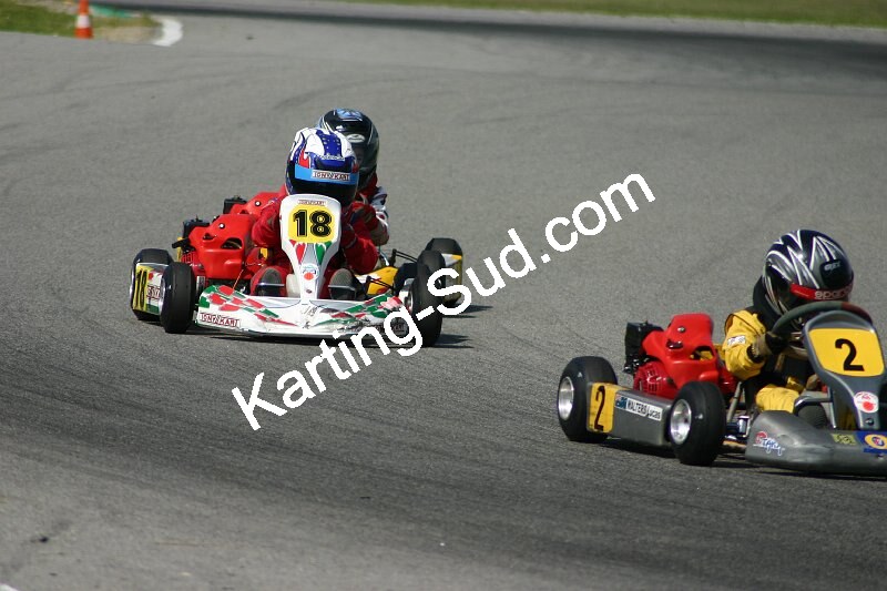 13/05/2007 : 1ère manche du challenge des circuits – 2ème manche du Trophée Vincent Sanchez – 3ème manche du Championnat Régional Languedoc – Lavelanet (Photos Patrice Bompas) 2007 — karting